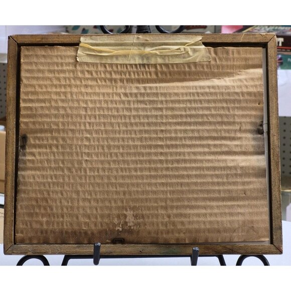 Vintage "Live To Ride" Framed Art With Eagle Design - Picture 5 of 5